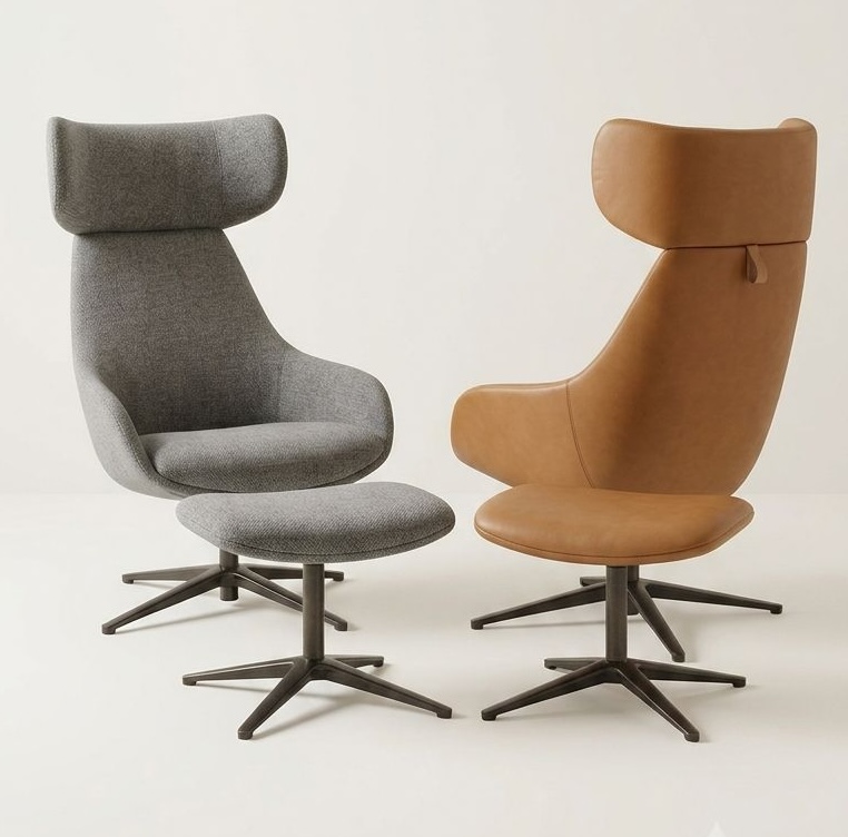Lounge Chair with Leg Rest